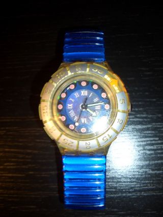Swatch Scuba Spark Vessel Sdk116 Armbanduhr Uhr Bild