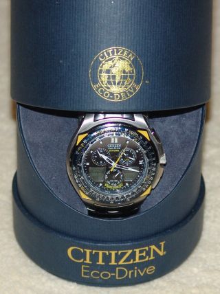 Citizen Promaster Navihawk Blue Angels Armbanduhr Ansehen Bild