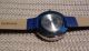 Mädchenarmbanduhr Strass Blau Synthtic Armband Länge 22cm Armbanduhren Bild 2