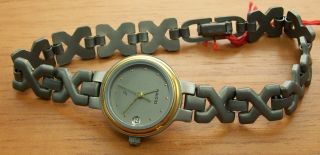 Aristo 5d02b Elegante Quartz Damenuhr Titan Titanband Uhr Watch Bild