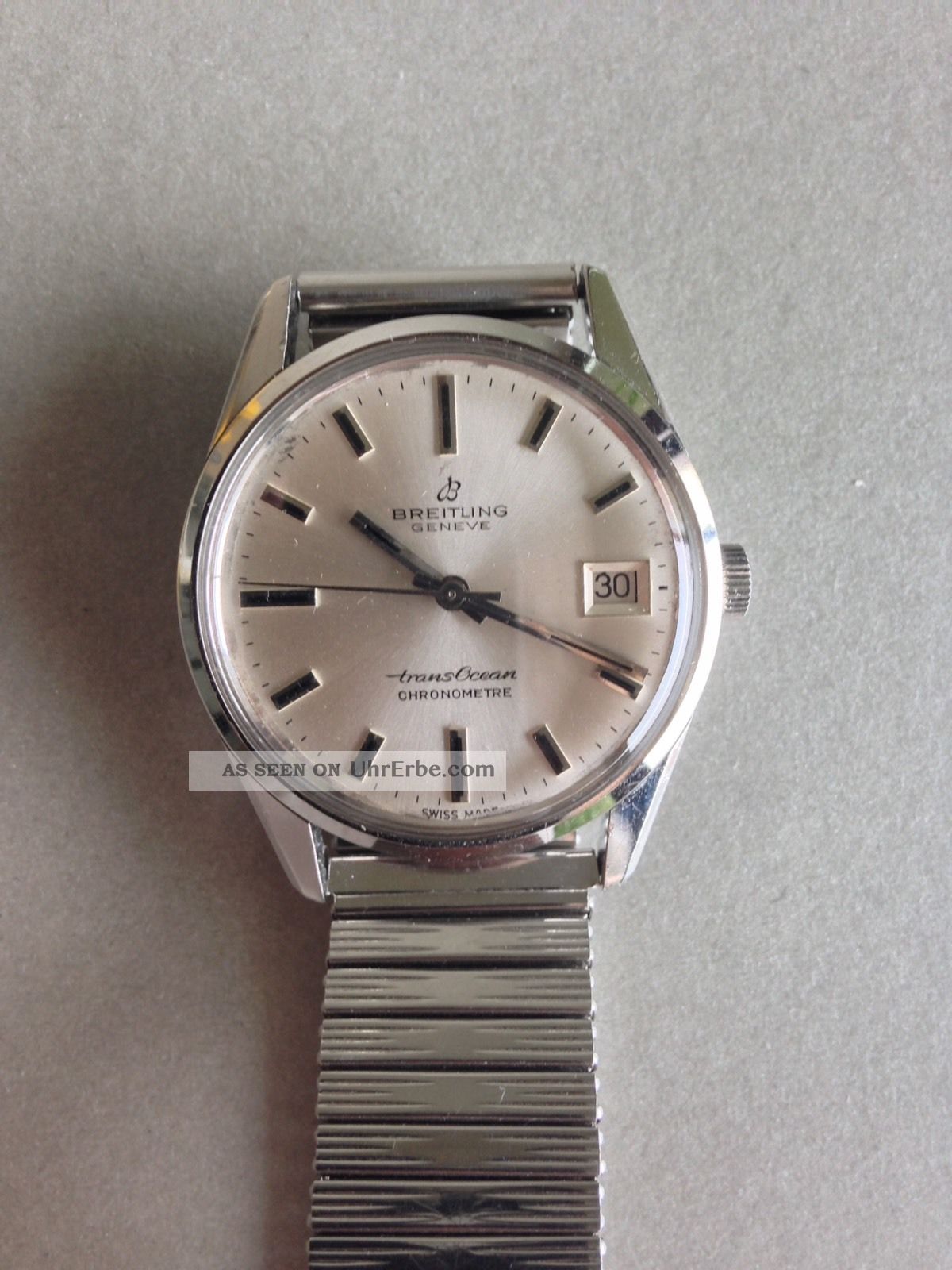 Breitling Transocean Chronometre Armbanduhren Bild