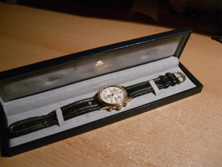 Uhr Watch Maurice Lacroix 04663 Schleppzeiger - Chronograph Mit Box Bild