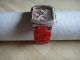 Guess Uhr Plastikarband Pink Silber Strass Steine I15057l3 Mit Box Armbanduhren Bild 1