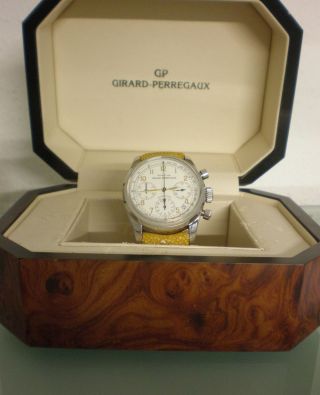 Luxus Uhr Girard Perregaux Chronographe Automatique Automatik Armbanduhr Bild