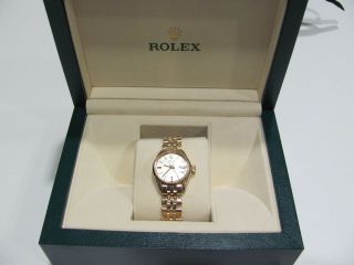 Rolex Oyster Datejust Damen Armbanduhr Automatik Bild