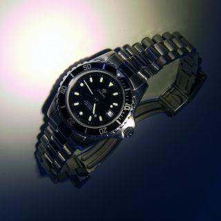 Zodiac Silver Point Taucheruhr Bild