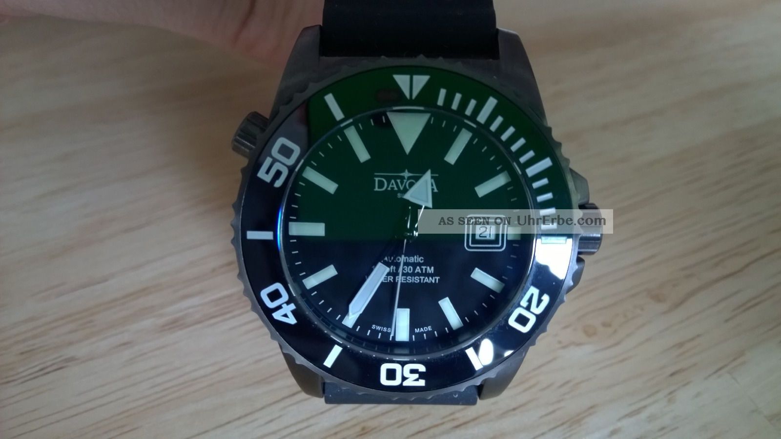 Davosa Argonautic Gunmetal Keramiklünette Armbanduhren Bild