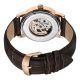 Stuhrling Delphi Oracle Rose Gold Herren Automatik Uhr,  Lederband Uvp 450 £ Armbanduhren Bild 2