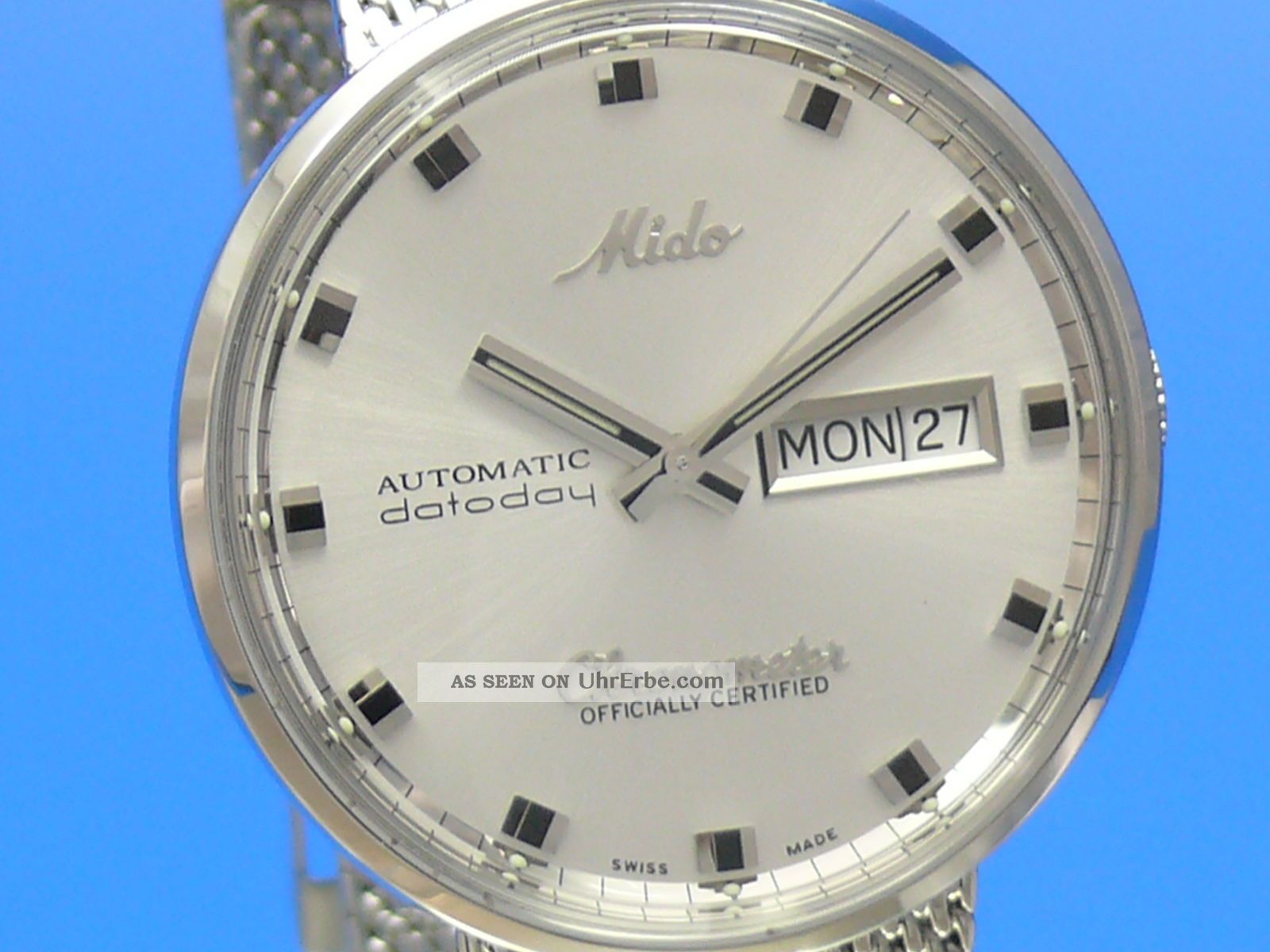 Mido Herrenuhr Commander Chronometer M84294c111 Uhrencenter Berlin Armbanduhren Bild