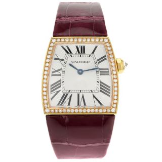 Cartier Armbanduhr Damen La Dona Groß Rosengold Quartz We600551 Bild