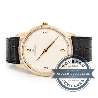Jaeger - Lecoultre Master Grand Ultra Dünn 18kt Rose Gold Automatische Watch Bild