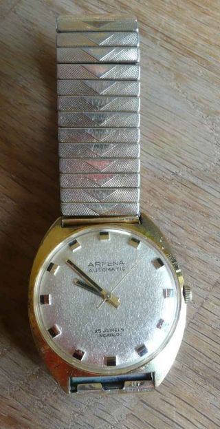 Armbanduhr - Herrenuhr - Arfena - 25 Jewels - Automatic - Funktioniert Bild