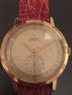 Vintage Omega Automatic 18k Solid Gold Ref.  2889 Two Tone Dial Cal.  491 Sub - Second Armbanduhren Bild 1