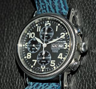 Fliegerchronograph Zeno Watch Basel Bild