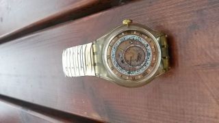 Herren Armbanduhr Swatch Automaic Swiss Bild