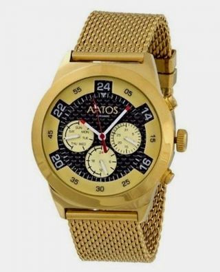 Aatos Vergoldet Herren Automatik Armband Uhr Bild