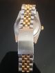 Rolex Oyster Perpetual Date 15053 Automatik Stah / Gold 750 Jubilee Arm Armbanduhren Bild 5