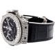 Marke Herren Neue Hublot Big Bang 44mm Leder - Band - Diamant Uhr 10,  50 Ct Armbanduhren Bild 4