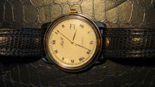 M&m Automatic Herrenuhr - - Vergoldetes Uhrwerk Bild