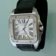 Cartier Santos 100,  Xl Großes Modell,  Edelstahl, Armbanduhren Bild 2