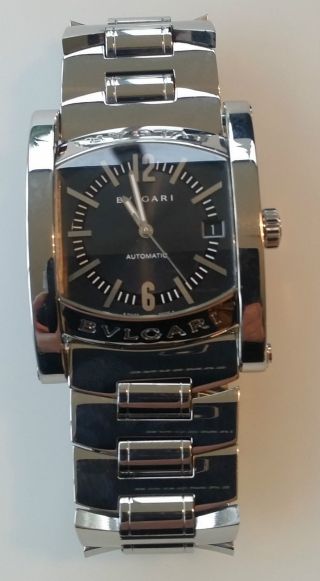 Bvlgari Bulgari Assioma Stahl Armband Uhr Damen Herren Uhr Bild
