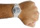 Herren Pre - Owned Rolex Edelstahl Mit Datumsanzeige Nur 3 Ct Diamant Schwarz DfÜ Armbanduhren Bild 6