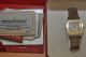 Cartier Santos Automatic RÖmisches Zifferblatt Ungetragen Mit Box & Pap: Armbanduhren Bild 4