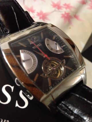 Guess Automatik Herren Uhr W25002g1 - Sonderedition - In Edler Geschenkschatulle Bild
