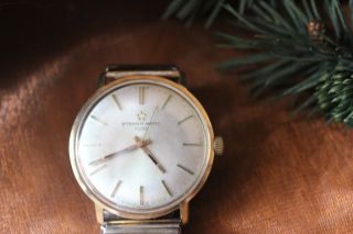 Herren Luxus - Uhr Eterna Matic 1000 Armbanduhr 585/gold Bild