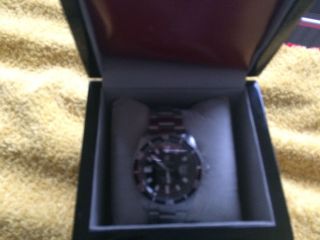 Carucci Herren Uhr Automatik Uhr Schwarz Silber Armbanduhr Men ' S Watch Ca2185bk Bild