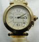 Cartier Pasha 750er Gelb Gold Automatic Uhr Armbanduhr Armbanduhren Bild 1