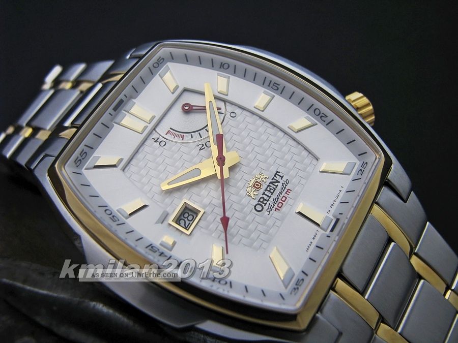Orient Uhr Classic Automatik Herrenuhr Mit Power Reserve,  Wr: 100 M Ffdag003w0 Armbanduhren Bild