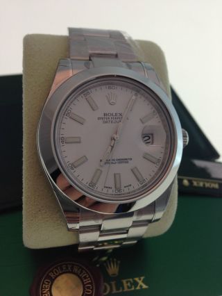 Rolex Datejust Ii Uhr Ref.  116300 Papiere Box Bild