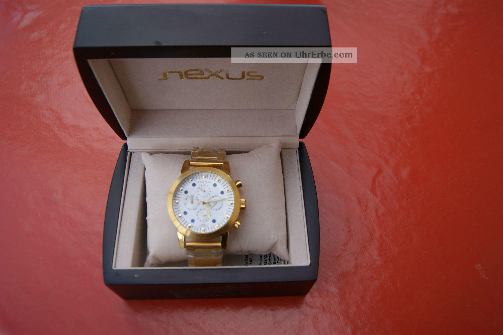 Automatik Herren Uhr Mit Metallband Und Glasboden - - Armbanduhren Bild