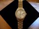 Rolex Datejust 18k Gelbgold Mit Diamantbesatz Von Rolex Armbanduhren Bild 1