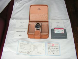 Omega Seamaster Professional Chronograph,  18k Gold,  Box U.  Papiere Bild