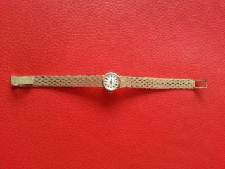 Bifora Damen Armbanduhr,  585 Gold Bild