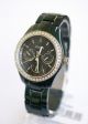Fossil Damenuhr ; Multifunktion,  Glitzer,  Aluband,  Gruen Es2951 Armbanduhren Bild 1