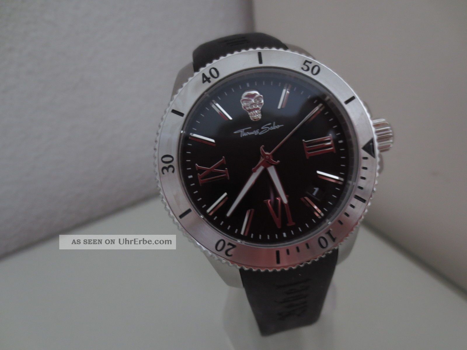 Thomas Sabo Rebel At Heart Uhr Wa0020 Uhren Schwarz Herren Armband Uhr Armbanduhren Bild