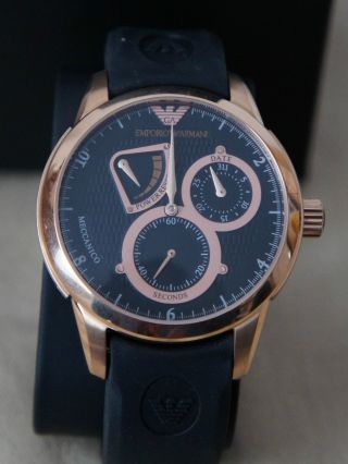 Sammlungs AuflÖsung Emporio Armani Luxus Designer Automatik Uhr Ar 4619 Bild