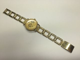 Movado Telemetre Armbanduhr In 585/ - Gelbgold,  Handaufzug, Bild
