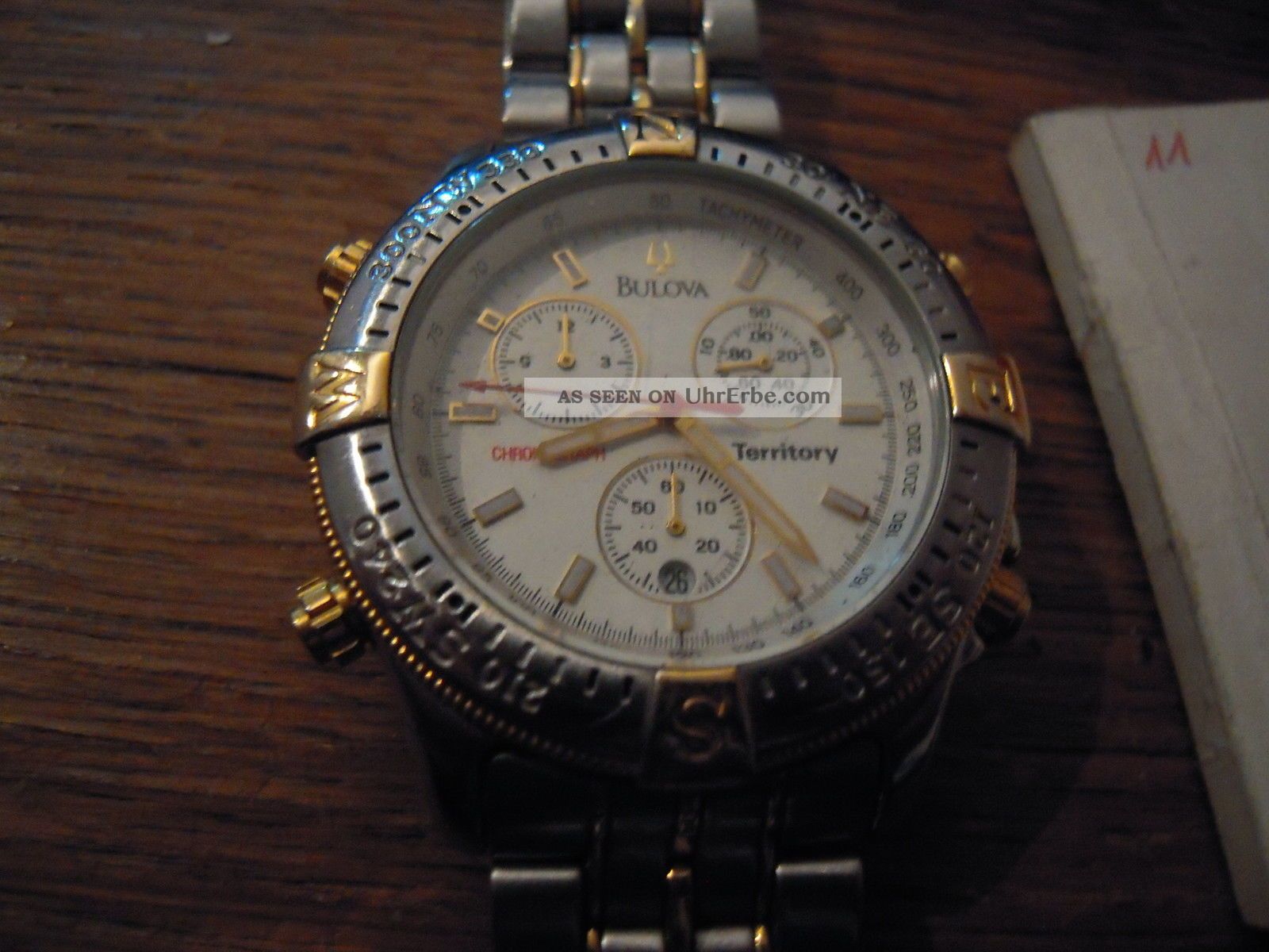 Bulova Chronograph Armbanduhren Bild