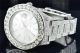Herren Armbanduhr Rolex Datum Just Ii 2 Iced Out Mit Echten Diamanten 46mm Armbanduhren Bild 12