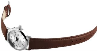 Neue Excellanc Quarz Analog Damenuhr Herrenuhr Datumsanzeige Leder Armbanduhr Bild
