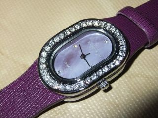 Damen - Armbanduhr,  Baronesse,  Lila,  Quarzuhr,  Ovp Bild