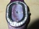 Damen - Armbanduhr,  Baronesse,  Lila,  Quarzuhr,  Ovp Armbanduhren Bild 2
