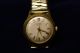 Alte Hau Uhr Von Junghans Trilastic Vergoldet 17 Jewels Armbanduhren Bild 2