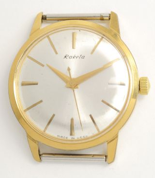 Raketa Schöne,  Klassische,  Elegante Armbanduhr.  Ussr Vintage Dress Wristwatch. Bild