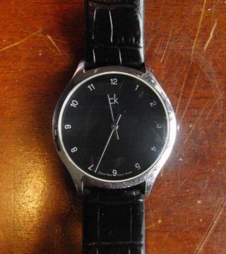 Calvin Klein Herrenarmbanduhr K26 211 Ck Armbanduhr Schwarz Modern Bild