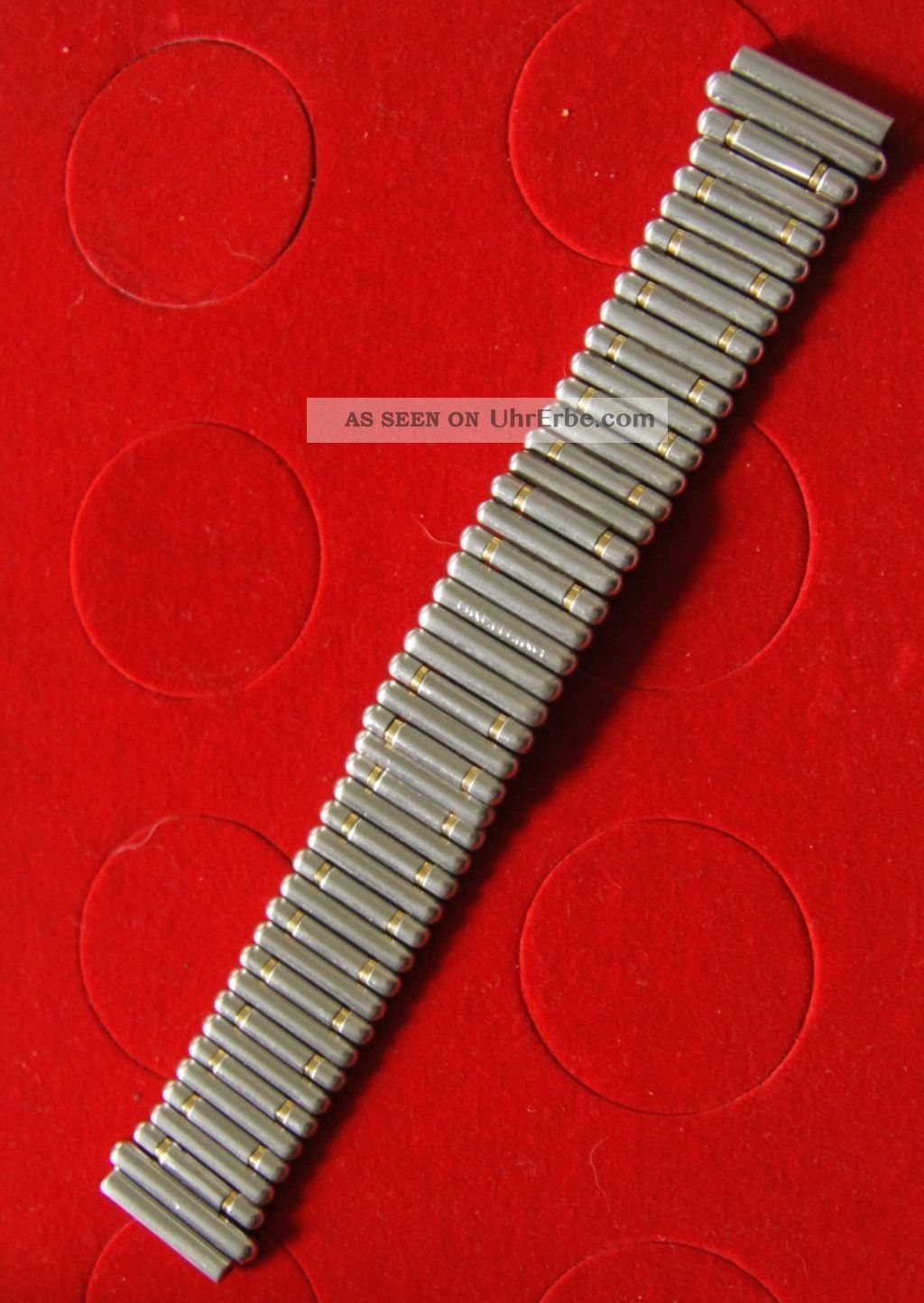 Breitling Rouleaux Armband 20 Mm Stahl/gold Armbanduhren Bild